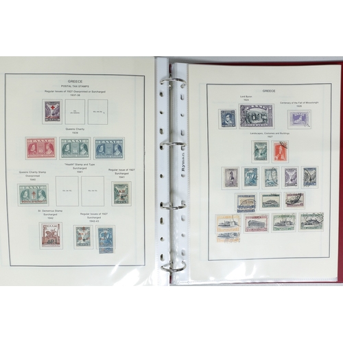 60 - Misc. Lots & Collections GREECE 1851 to 1970 Commem. & Defin. mint and used incl. various Postage Du... 