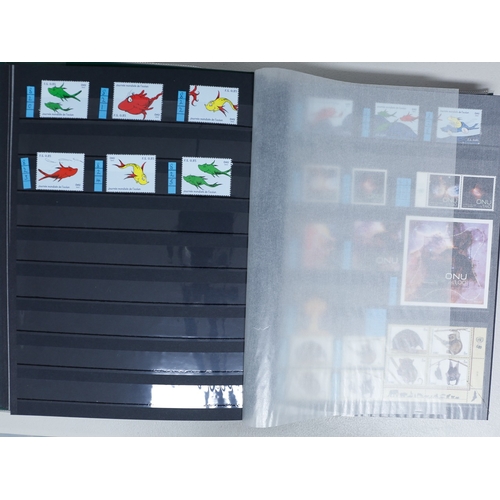 62 - Misc. Lots & Collections OMNIBUS U.N. GENEVA HEADQUARTERS 2010/20 mint unmtd. collection of sets, si... 