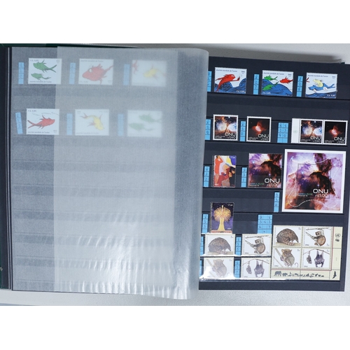 62 - Misc. Lots & Collections OMNIBUS U.N. GENEVA HEADQUARTERS 2010/20 mint unmtd. collection of sets, si... 