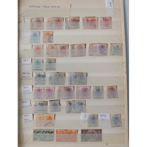 54 - Misc. Lots & Collections SOUTH AFRICA mint & used coll. incl. GRIQUALAND WEST selection of 1871 Cape... 