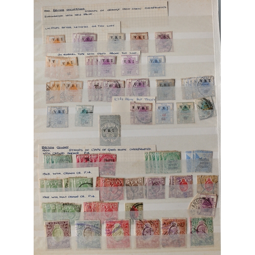 54 - Misc. Lots & Collections SOUTH AFRICA mint & used coll. incl. GRIQUALAND WEST selection of 1871 Cape... 