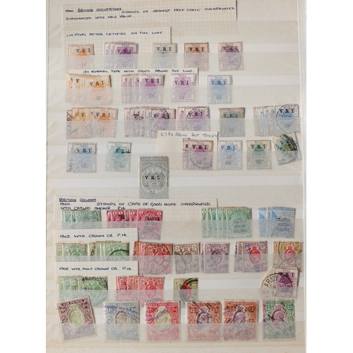 54 - Misc. Lots & Collections SOUTH AFRICA mint & used coll. incl. GRIQUALAND WEST selection of 1871 Cape... 