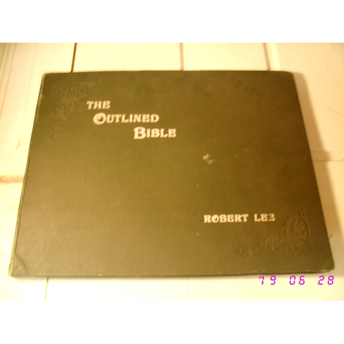 92 - Nice The Outlined Bible By Robert Lee Nice Condition
