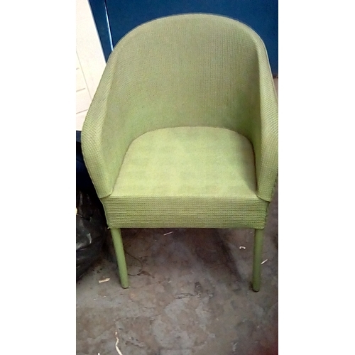168 - green loom chair