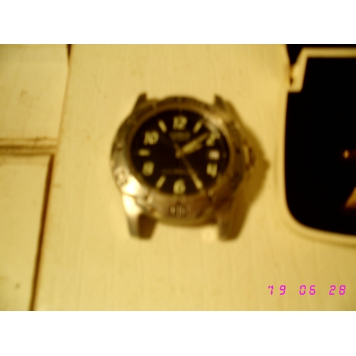 378 - Lorus Watch Face no proof of Authenticity and a boxed pair of Cuff Links