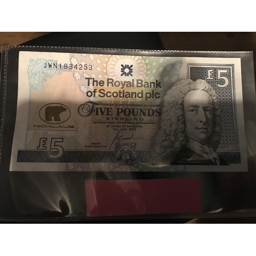 11 - JACK NICKLAUS £5 BANK OF SCOTLAND