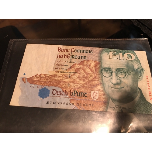 12 - £10 BANK OF IRELAND NOTE