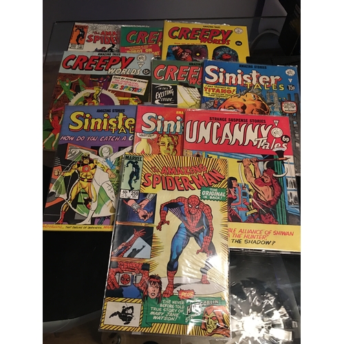 26 - CRACKING ASSORTMENT OF 10 COMICS ALL IN PLASTIC SLEAVES IN GOOD CONDITION