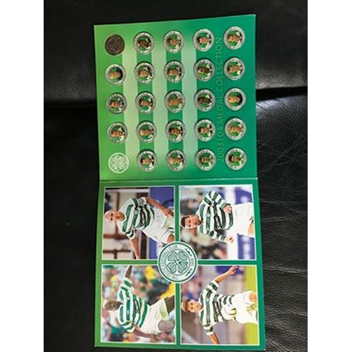 105 - CELTIC FOOTBALL CLUB COLLECTORS COINS