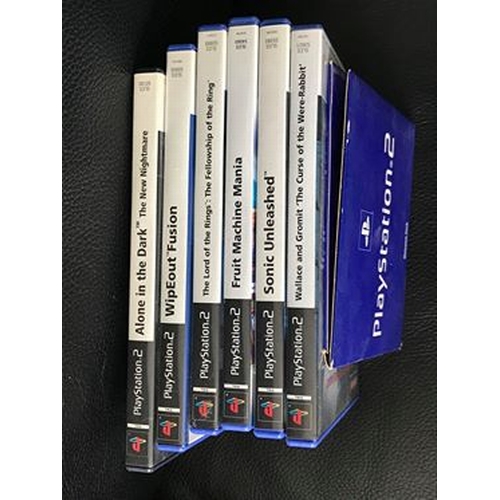 107 - COLLECTION OF PS2 GAMES INCLUDING SONIC