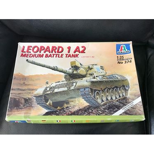 252 - CRACKING MODEL OF THELEOPARD BATTLE TANK