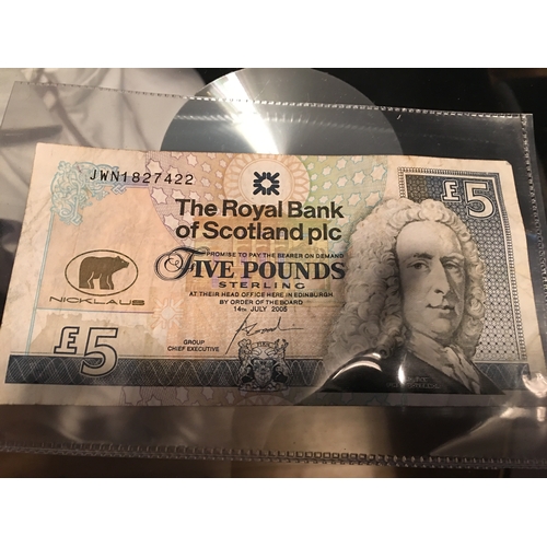 17 - JACK NICKLAUS COLLECTIVE £5 NOTE