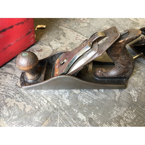 96 - CRACKING LARGE VINTAGE WOOD PLANE