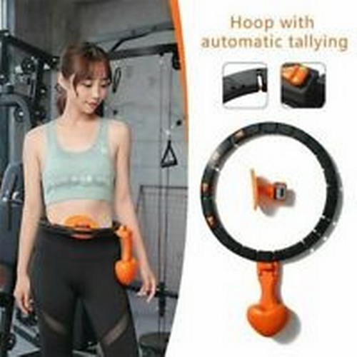 220 - CRACKING NEW BOXED NEVER USED Detachable Smart Auto-Spinning Hula Hoop Lose Weight Exercise Sports C... 