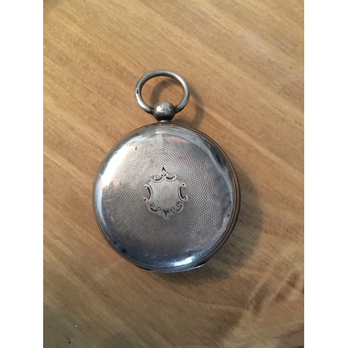 109 - POCKET WATCH IN NEED OF REPAIR WITH HALLMARKS