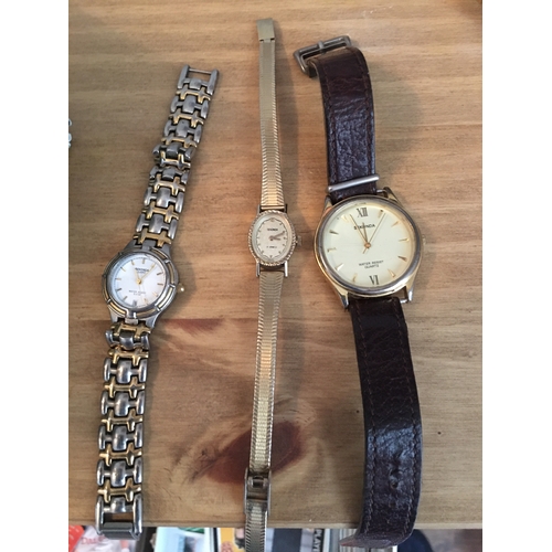 310 - COLLECTION OF THREE SECONDA WATCHES