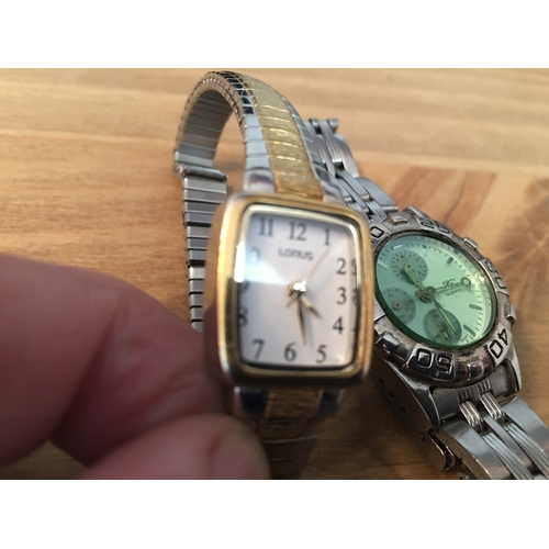 317 - TWO NICE WATCHES INCLUDING VINTAGE LORUS AND ANOTHER?