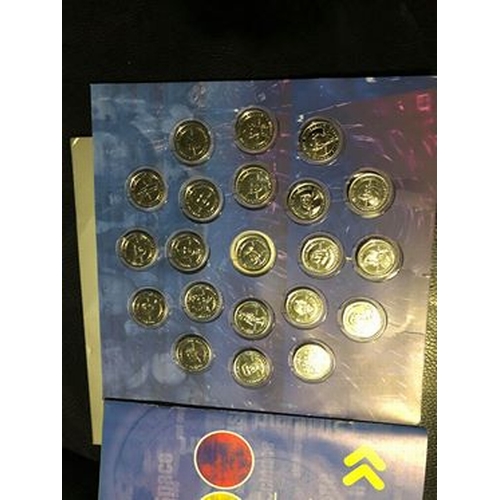 343 - FANTASTIC GUINESS WORLD RECORDS MILLENIUM COIN SET IN BOOKLET COMPLETE