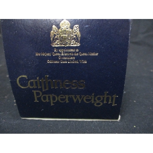 1 - LOVELY 
Caithness paperweight boxed