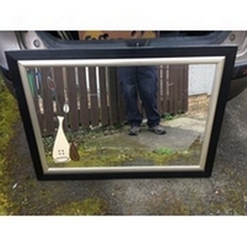 154 - LOVELY RENNIE MCINTOSH STYLE LARGE FRAMED MIRROR 90CM BY 60CM  136