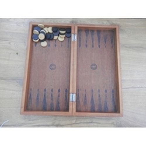 203 - Backgammon set made in Cyprus (Dice required)