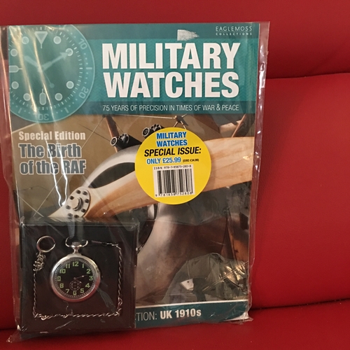 343 - FANTASTIC MILITARY ISSUE WATCHES COLLECTION WITH SEALED MAGAZINE AND BOXED WATCH ISSUE THE BIRTH OF ... 