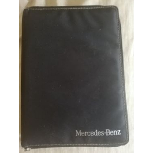 351 - Mercedes benz document wallet (fabric) in good condition