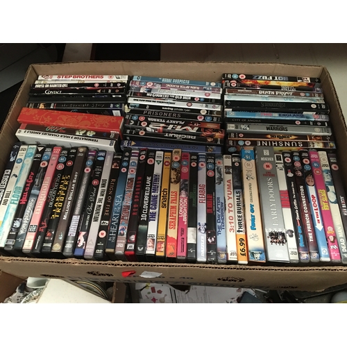 68 - BOX OF DVDS