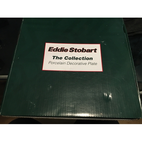 304 - EDDIE STOBBART COLLECTORS PLATE BOXED