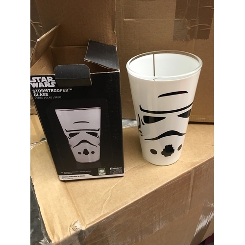 65 - Rare STAR WARS Stormtrooper Drinking Glass IN ORIGINAL Box