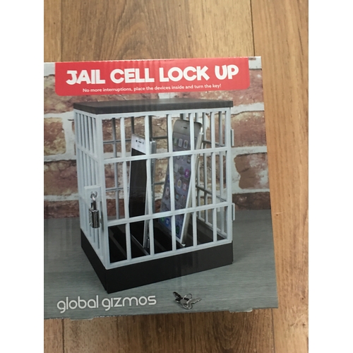 161 - NEW JAIL CELL LOCK UP FOR MOBILES ETC