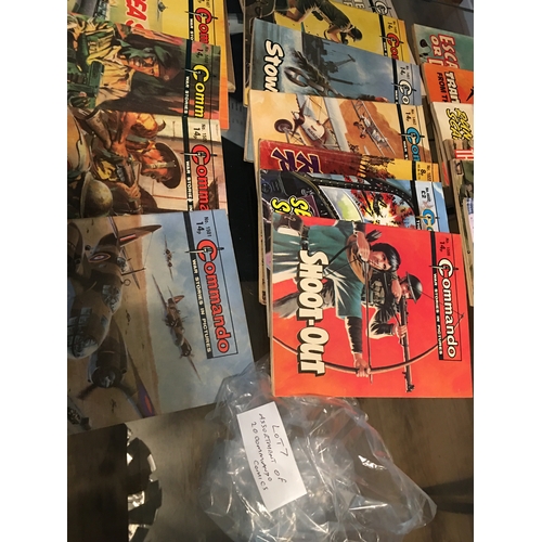 270 - CRACKING COLLECTION OF 20 COMMANDO COMICS