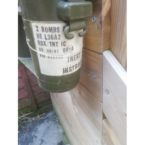 364 - CRACKING ARMY BOMB TUBE FULLY MARKED