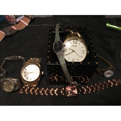 417 - COLLECTION OF SIX WATCHES