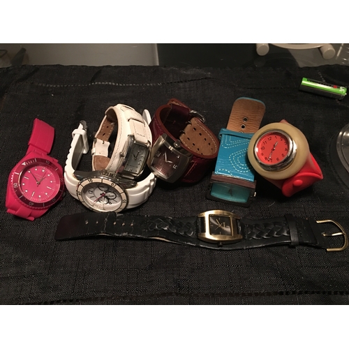 420 - SELECTION OF SIX WATCHES