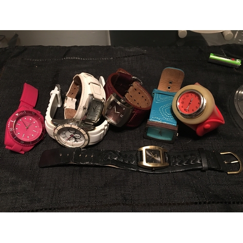 420 - SELECTION OF SIX WATCHES