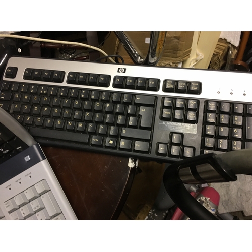 262 - THREE PC KEYBOARDS ALL TESTED AND WORKING