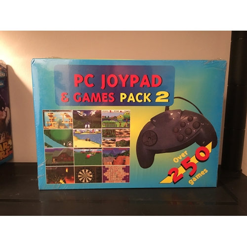 263 - NEW PC JOYPAD & GAMES PACK TWO