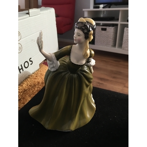 322 - lovely ROYAL DOULTON 'SIMONE' LARGE FIGURINE PERFECT

234