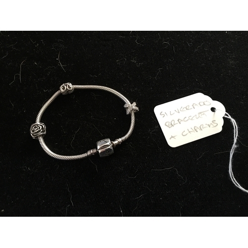 200R - LOVELY SILVERADO BRACELET WITH CHARMS