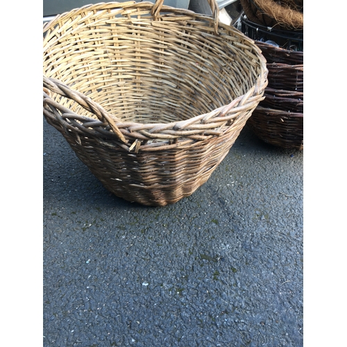 257 - CAIN LOG BASKET