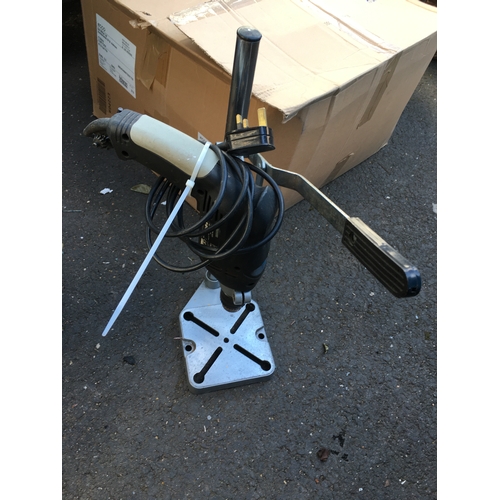 264 - DRILL STAND WITH DRILL IN GOOD WORKING ORDER