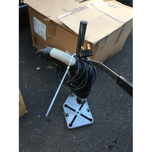 264 - DRILL STAND WITH DRILL IN GOOD WORKING ORDER