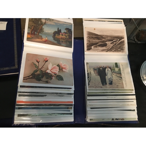 309 - ALBUM OF 80 POSTCARDS