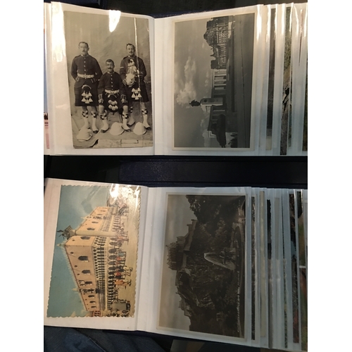 314 - ALBUM OF 80 POSTCARDS