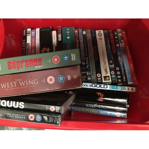 386 - GOOD BOX OF DVD.S