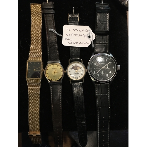 100N - FOUR CRACKING WATCHES ALL WORKING