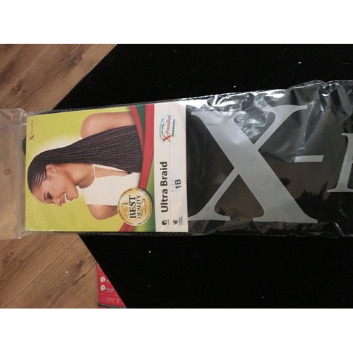 143 - X-PRESSION COLLECTION ULTRA BRAID 60
HAIR EXTENTIONS