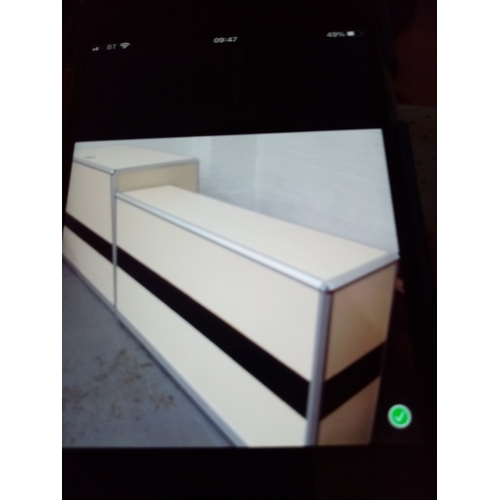 232 - TWO SECTION RECEPTION DESK (PICK UP OR DELIVERY ONLY)