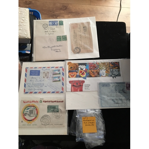 166 - ASSORTMENT OF OLD STAMPED ENVELOPES

L3